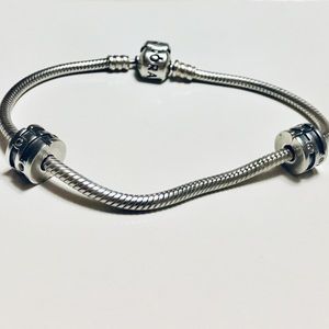 Set of 2 Pandora bracelet CLIPS